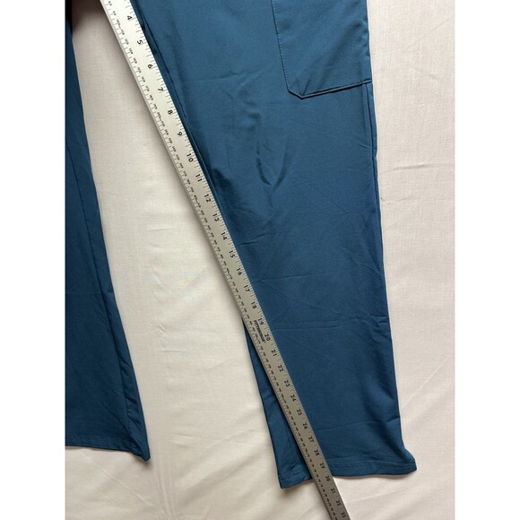 Adar Women’s Scrub Set Caribbean Blue XS Loose Fit Straight Leg - Picture 8 of 9